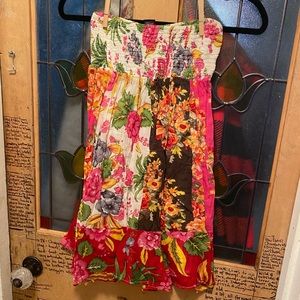 Tube top dress or skirt
